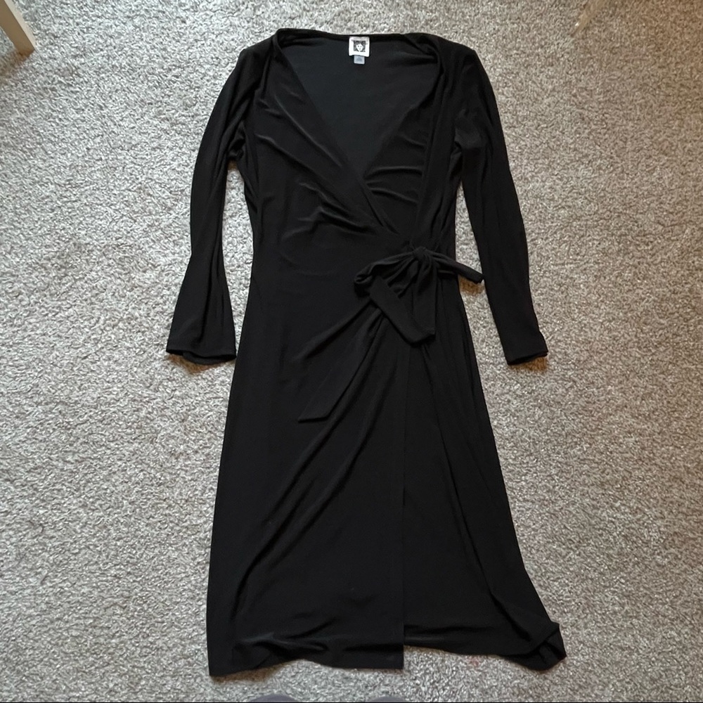 Perfect basic wrap dress